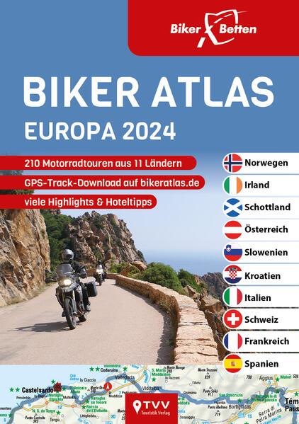Actual product image Biker Atlas EUROPA 2024