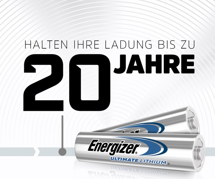 Produktbild Energizer Ultimate Lithium (4 Stk., AAA, 1150 mAh)
