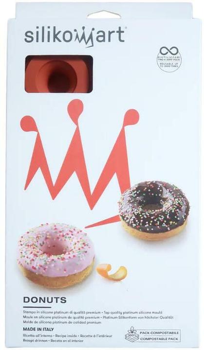 Produktbild Silikomart Silikonform - Donuts (7.50 cm)