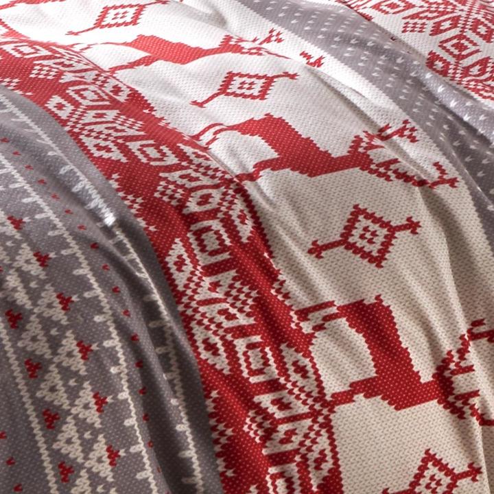 Image du produit Traumschlaf cerf (Set de linge de lit, 155x220 cm + 80x80 cm)