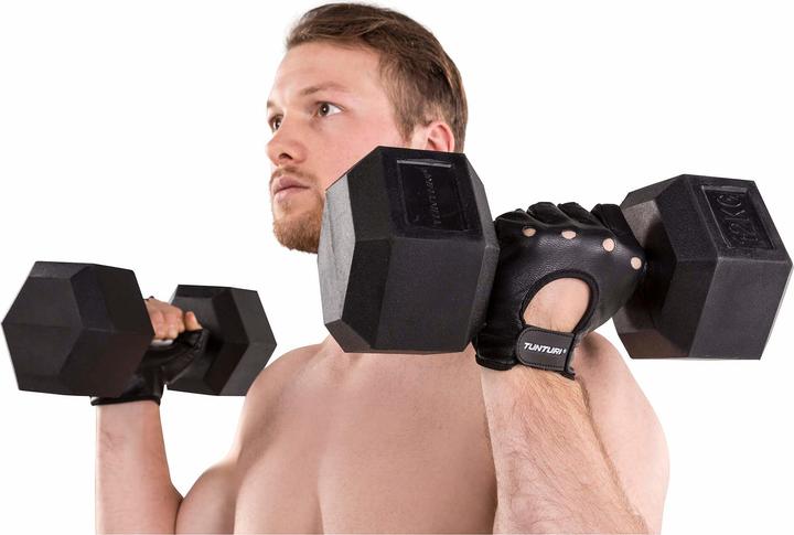 Actual product image Tunturi Fitness Training Handschuhe "Fit Sport" (M)