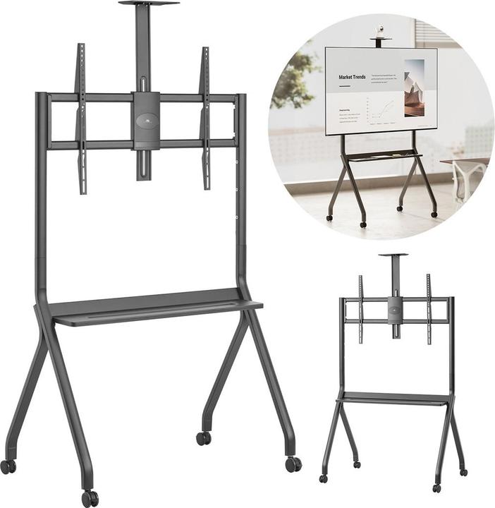 Produktbild Maclean Bildschirm-Träger für den Tisch MC-114 B 100" 55" (Boden, 120 kg, 55" - 100")