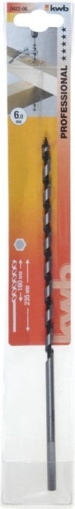 Image du produit kwb Mèches à spirale unique (6 mm)
