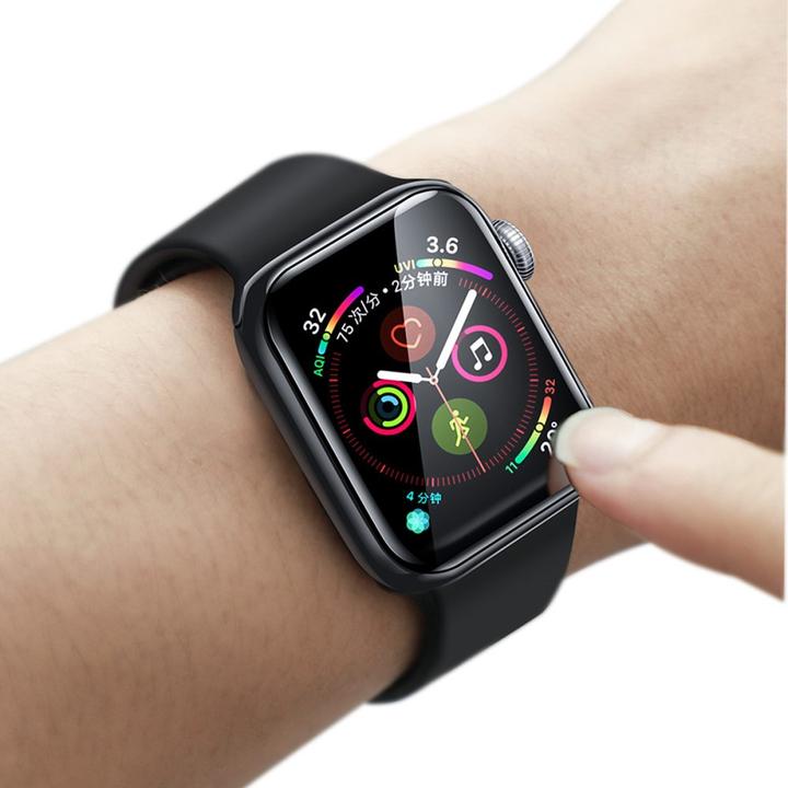 Actual product image Baseus Apple Watch 44mm - bulletproof glass display protection film