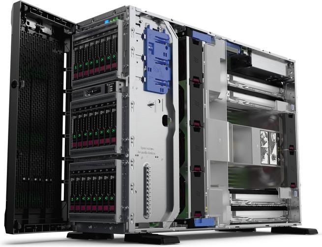 Immagine prodotto HPE ML350 Gen10 Argento 4210, 2,2GHz, 16GB (Intel Xeon Silver 4210, 16 GB, Server a torre)