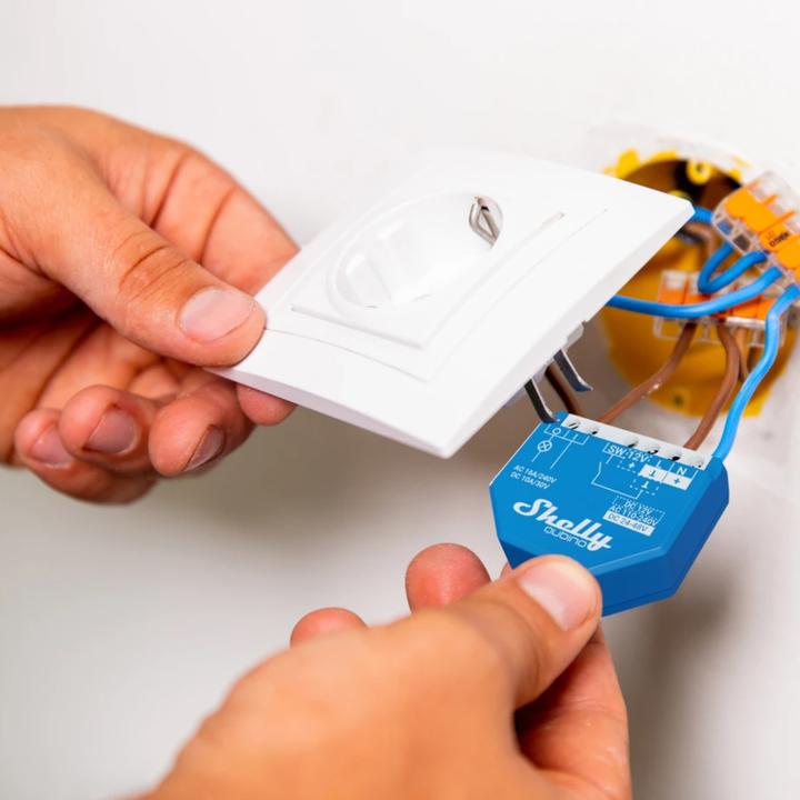 Actual product image Shelly Qubino Wave 1 (Switch actuator)
