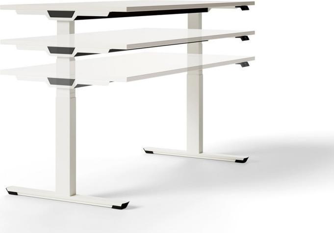 Actual product image Palmberg Table CREW T Lift gray W: 1600