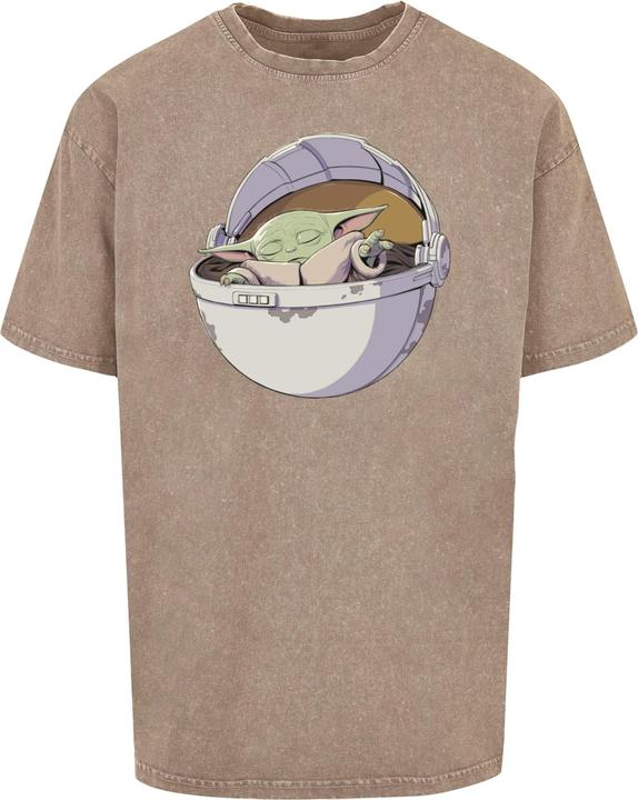 Produktbild Absolute Cult Star Wars - The Mandalorian Acid Washed Oversize Tee - 118087 (XL)