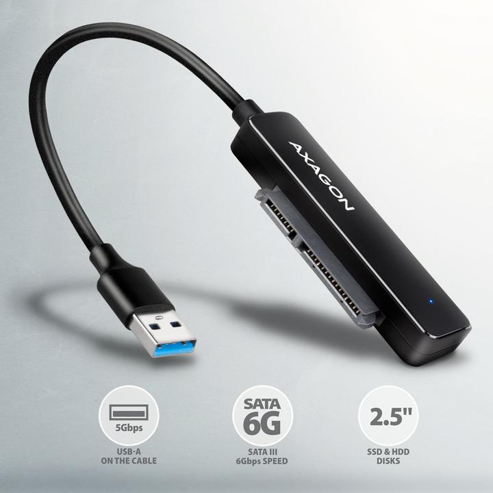 Immagine prodotto Axagon L'adattatore ADSA-FP2A è USB-A 5 Gbit