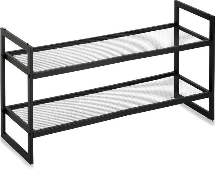 Produktbild Zeller Present Schuhregal mit 2 Ablagen Metall 70x24x36 cm