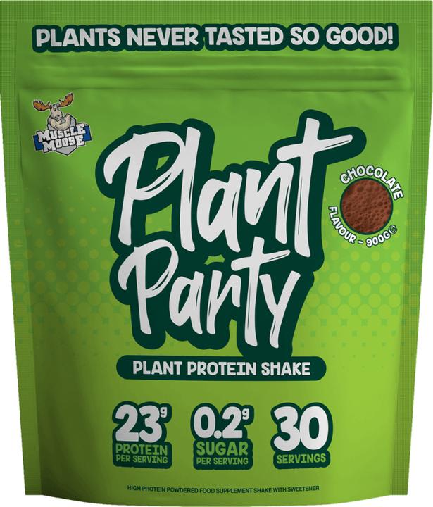 Actual product image Muscle Moose Plant Party Protein (Chocolate, 1 pcs., 900 g)