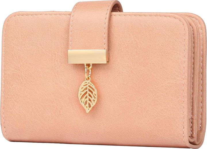 Only-Bags.Store Ledergeldbörse Geldbörse mit vielen Fächern Brieftasche mit RFID-Schutz 18 Kartenfächer Geldbörsen