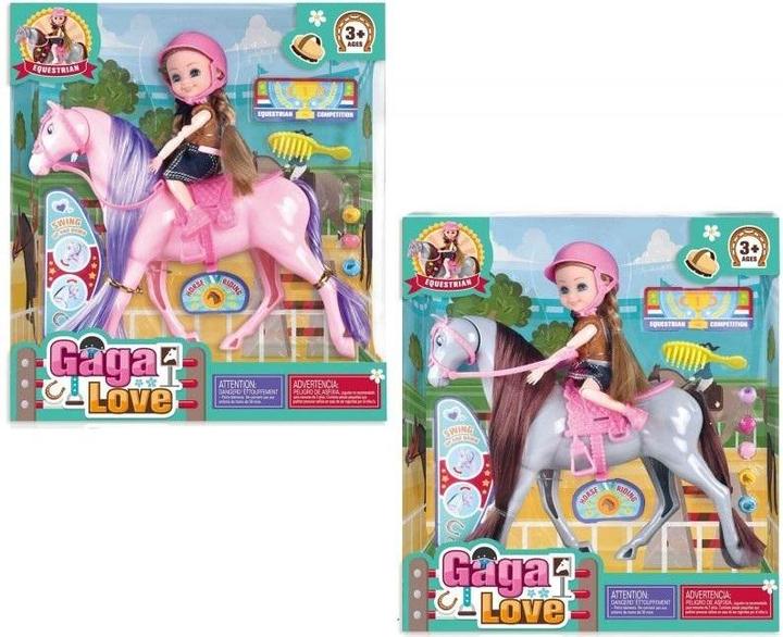 Trifox A doll on a horse with MIX accessories