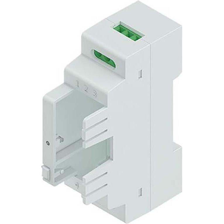 NodOn Scatola per guida DIN, Pulsante + Interruttore, Bianco