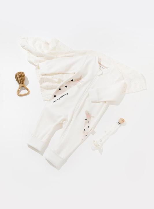 Immagine prodotto BabyCosy Pagliaccetto con zip. Maniche lunghe. (80)