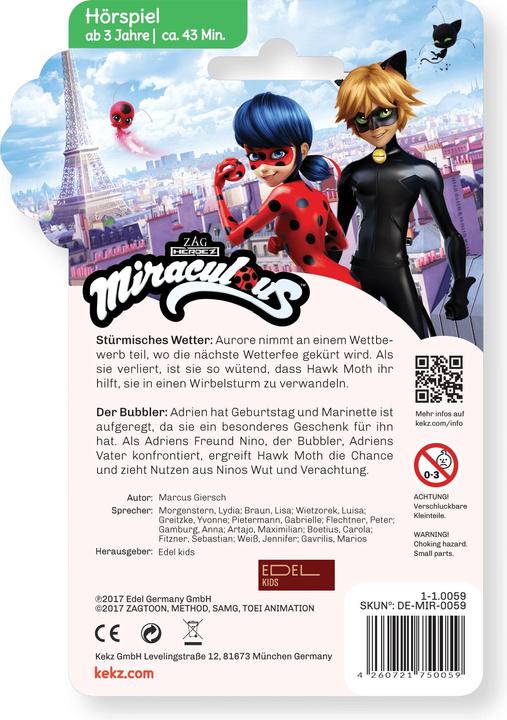 Produktbild Kekz Miraculous - Audio Chip (Deutsch)