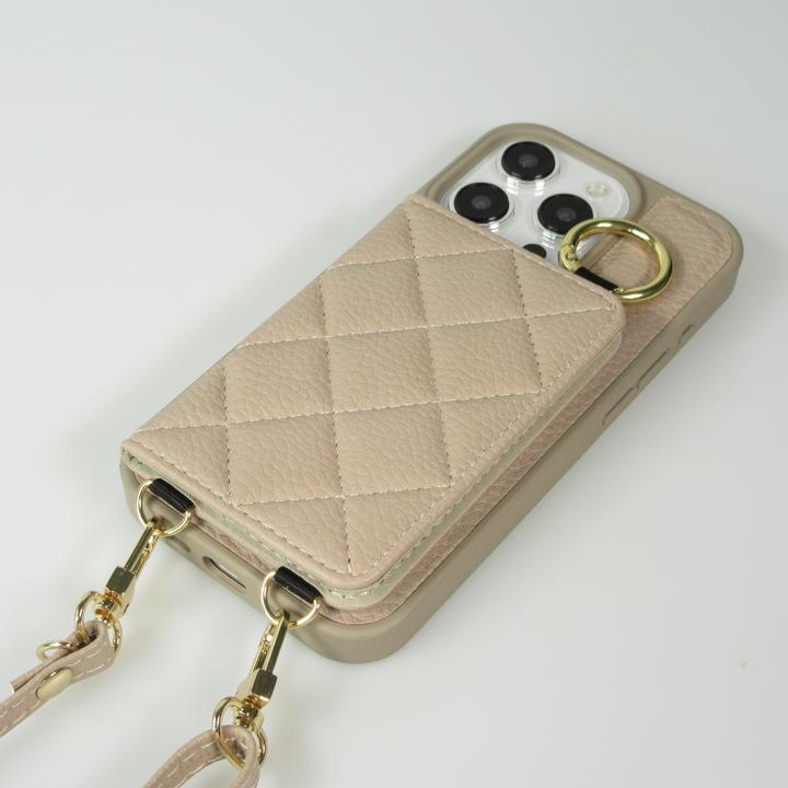 Immagine prodotto PhoneLook Hülle Gepolstertes Leder mit Spiegel und Kartenfach grosse abnehmbare Riemen (Apple iPhone 15 Pro)