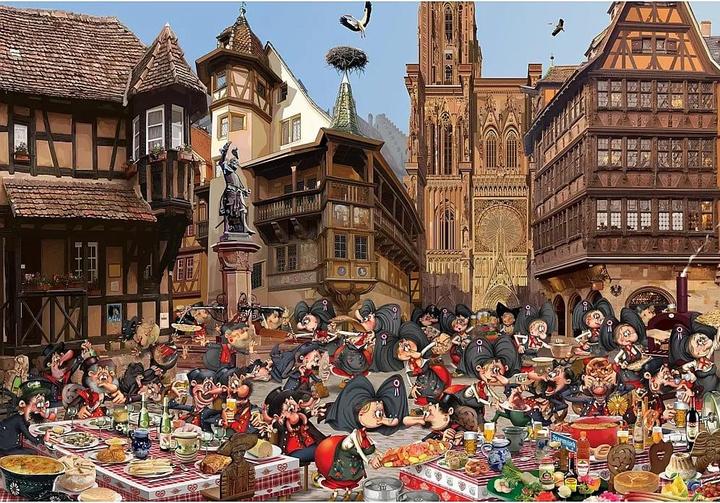 Immagine prodotto Grafika Puzzle 1000 pezzi L'Alsace (1000 pezzi)