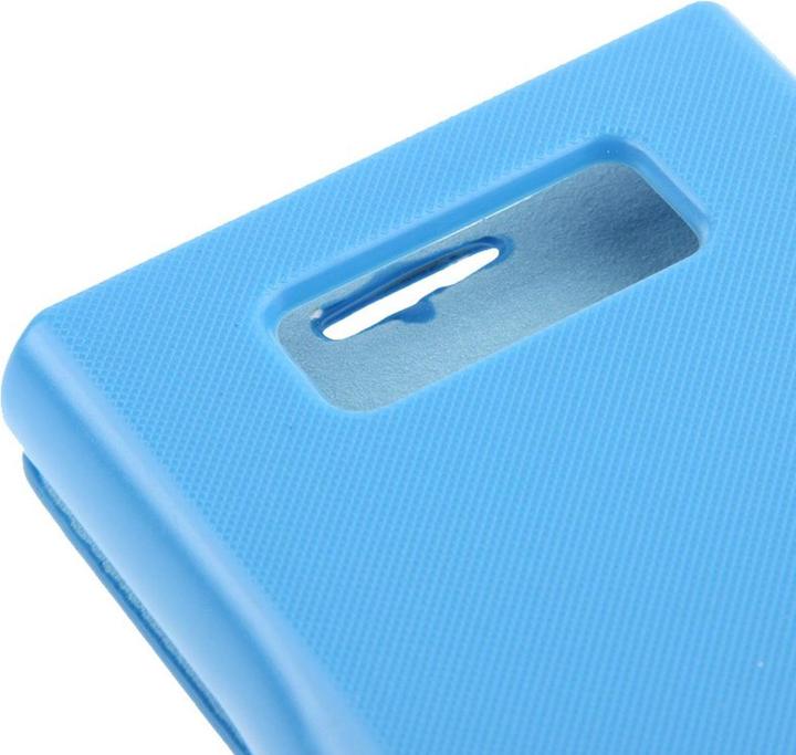 Produktbild König Design Handyhülle Tasche für LG Optimus L7 / P700 hellblau (LG Optimus L7)