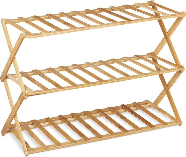 Actual product image Relaxdays Shoe rack (67 x 26 x 46 cm)