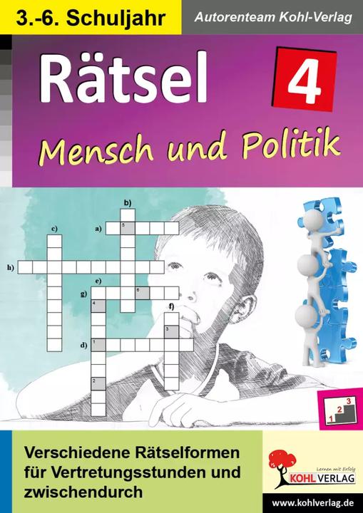 Produktbild Rätsel / Band 4: Mensch und Politik (Deutsch, Mila Müller, 2022)