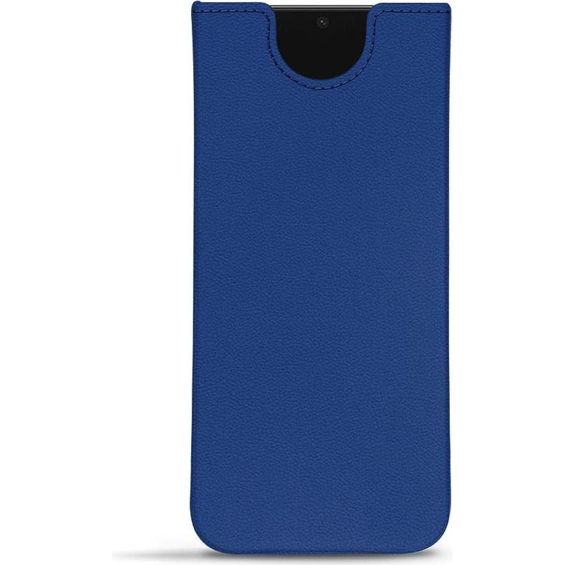 Thumbnail - Noreve Lederschutzhülle Samsung Galaxy S21 FE (Samsung Galaxy S21 FE), Smartphone Hülle, Blau