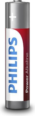 Immagine prodotto Philips Batteria AAA LR03 10 pezzi in blister Ingresso Alcalino (10 pz., AAA / LR03 / Micro / R03 / AM4 / MN2400 / KR03)