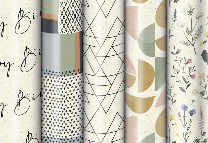 Actual product image Zoewie Wrapping paper rolls 'Awaking Nature (Wrapping paper, 1 x)
