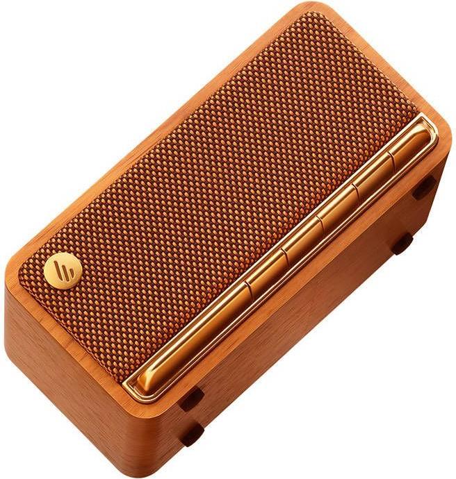 Productafbeelding Edifier MP230 2.0 hout Bluetooth retro look (10 h, Werkt op batterijen)