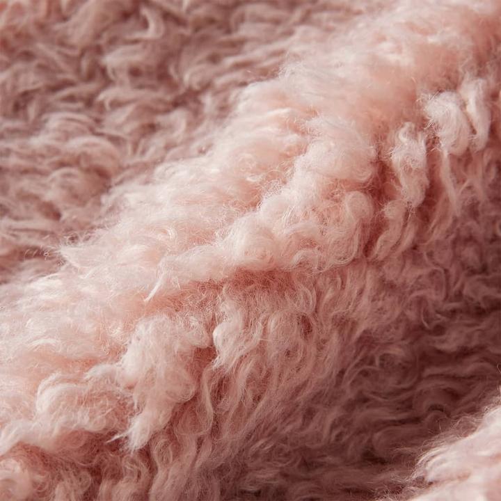 Actual product image vidaXL Children's waistcoat faux fur light pink 116,outer material (116)