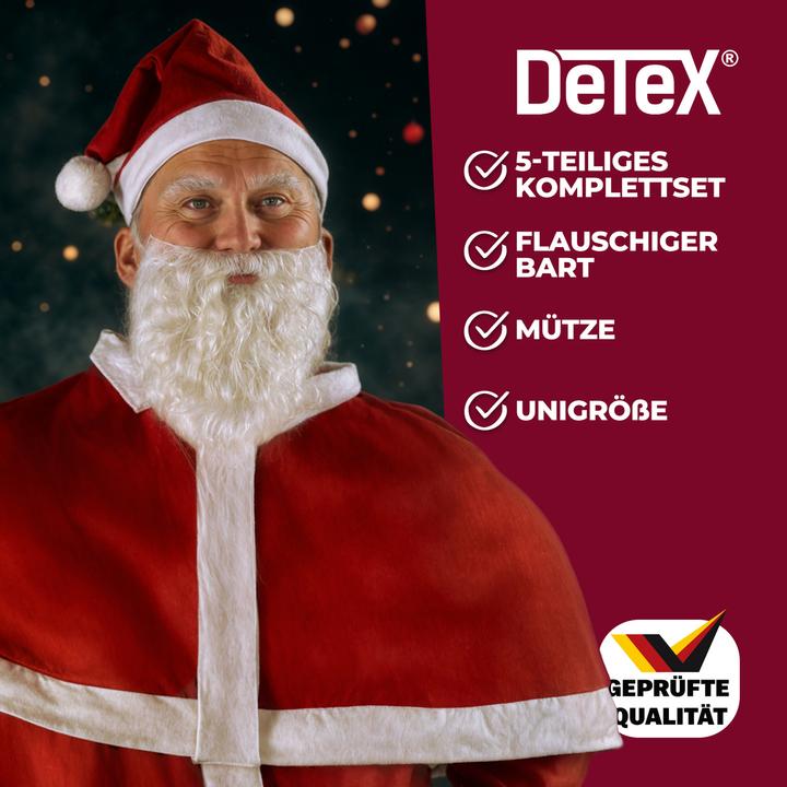 Actual product image Detex Santa Claus suit set 5 pcs. (One size)