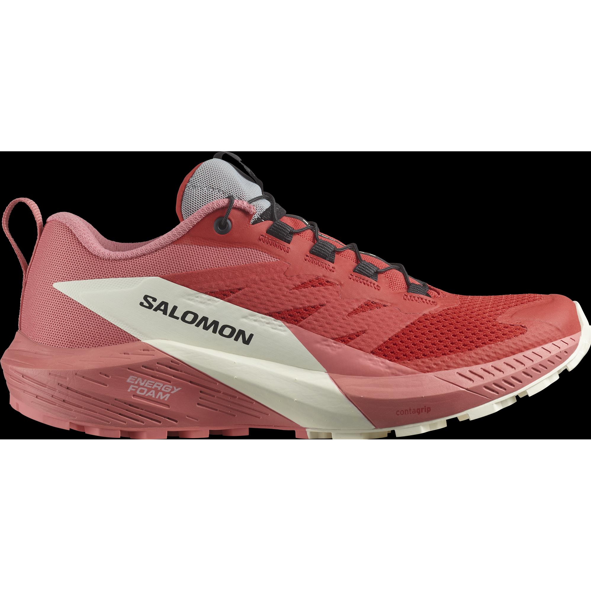 Salomon, Damen, Laufschuhe, Sense Ride 5 w Damen Trailrunningschuhe (38), Rosa