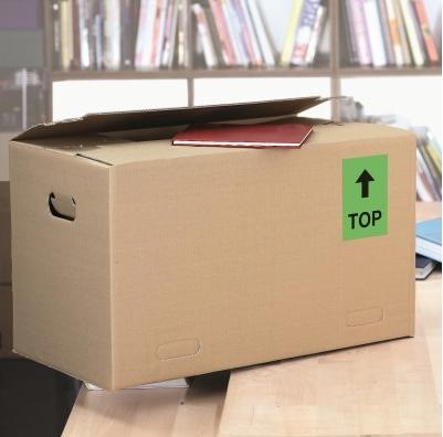 Actual product image Herma Colour labels A4 removable