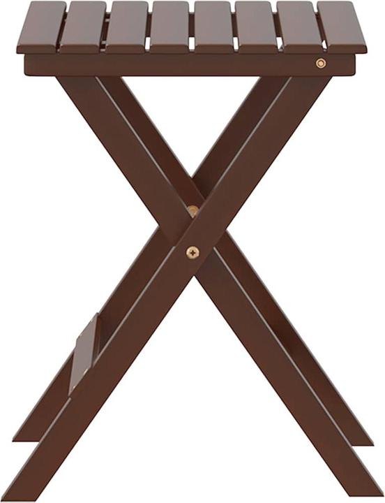 Actual product image vidaXL Side table folding poplar