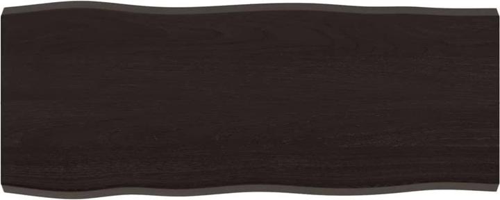 Image du produit VidaXL Tischplatte 100x40x4 cm Massivholz Eiche Behandelt (100 x 40 x 4 cm)