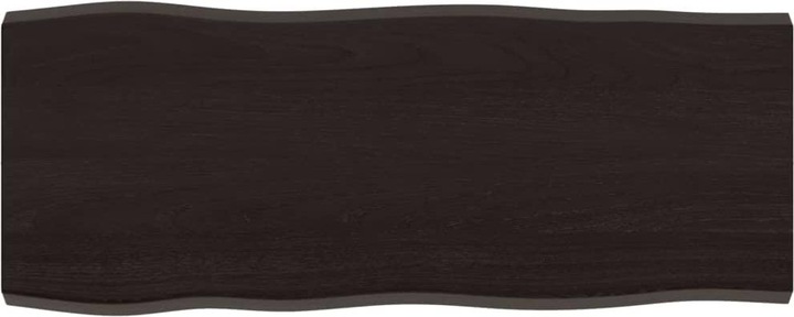 Actual product image VidaXL Tischplatte 100x40x4 cm Massivholz Eiche Behandelt (100 x 40 x 4 cm)