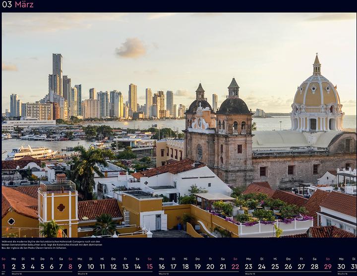 Produktbild Hafenstädte - Wandkalender 2026 (60 x 45 cm, Harter Einband, Deutsch)