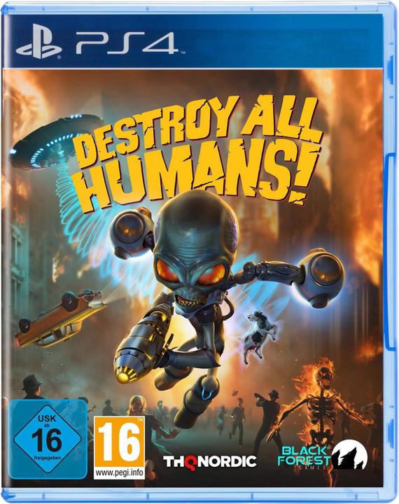 Actual product image THQ Destroy all humans! (PS4, Multilingual)