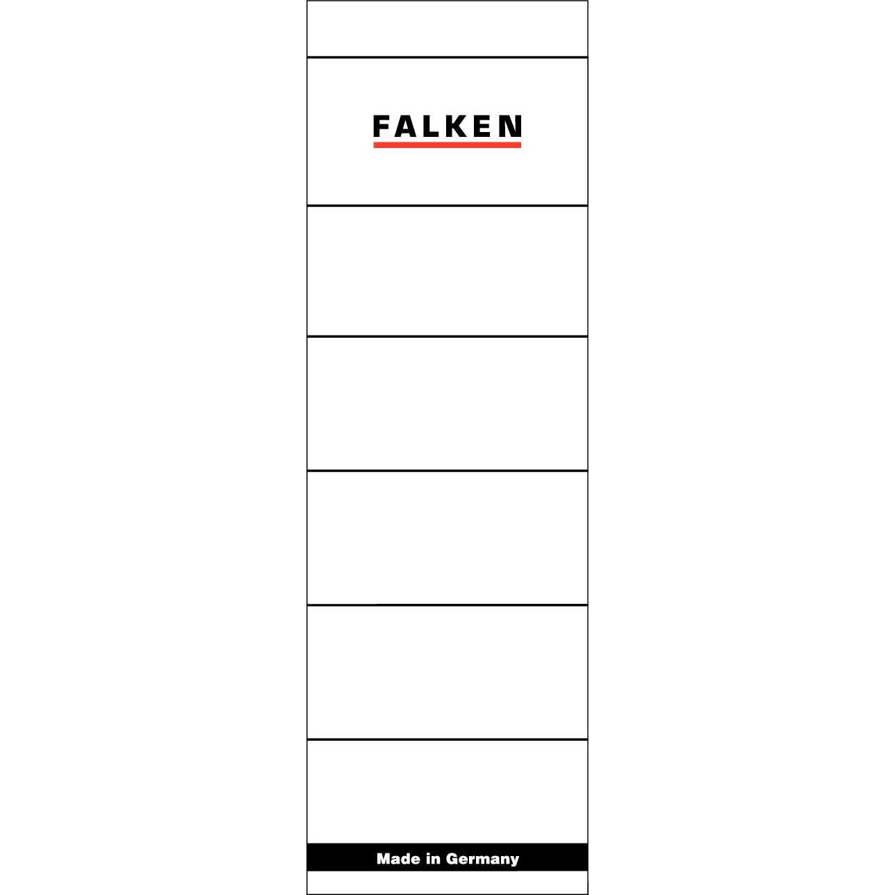 Falken, Ordner Zubehör, Ordner Rückenschilder