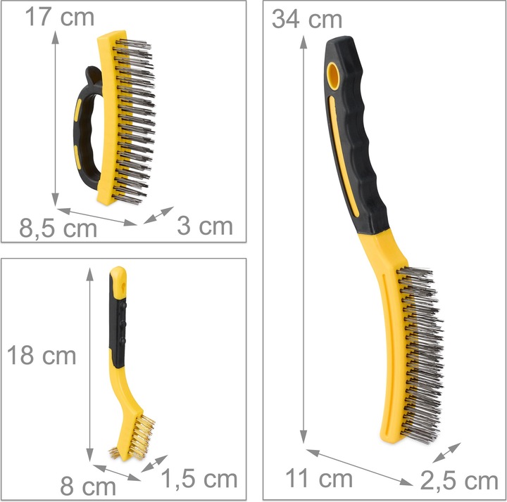 Image du produit Relaxdays set de 5 branches en fil métallique (11 cm)
