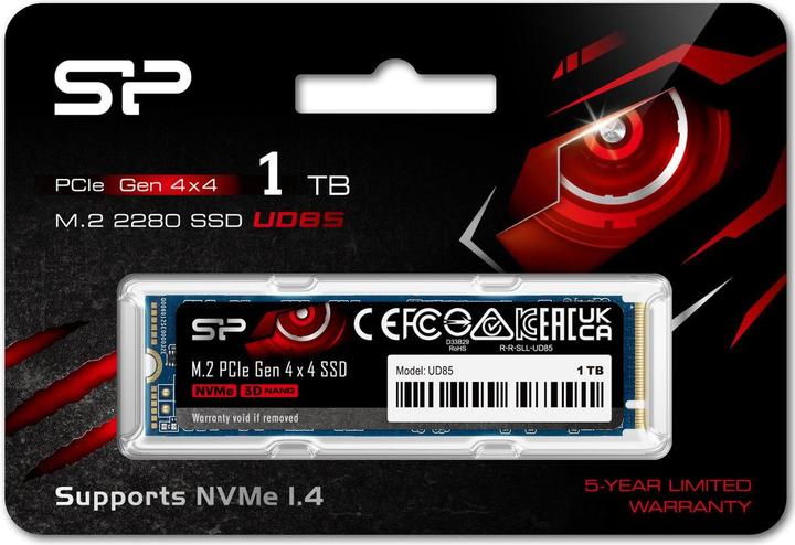 Produktbild Silicon Power UD85 (1000 GB, M.2 2280)