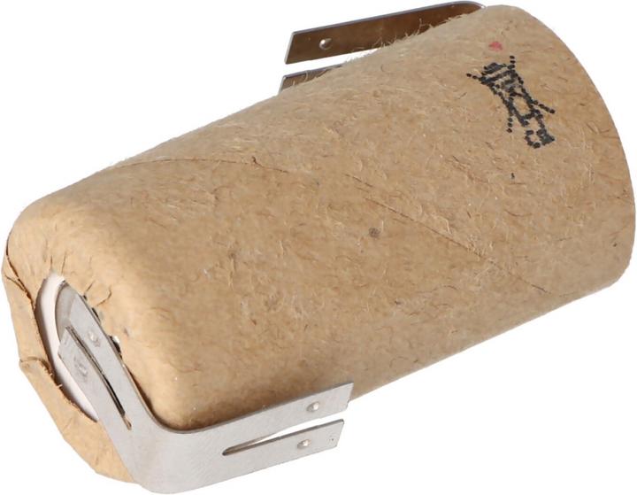 Produktbild AccuCell Akku Sub-C 2000 mit Lötfahne Z-Form (1 Stk., Sub-C, 2100 mAh, Akku)