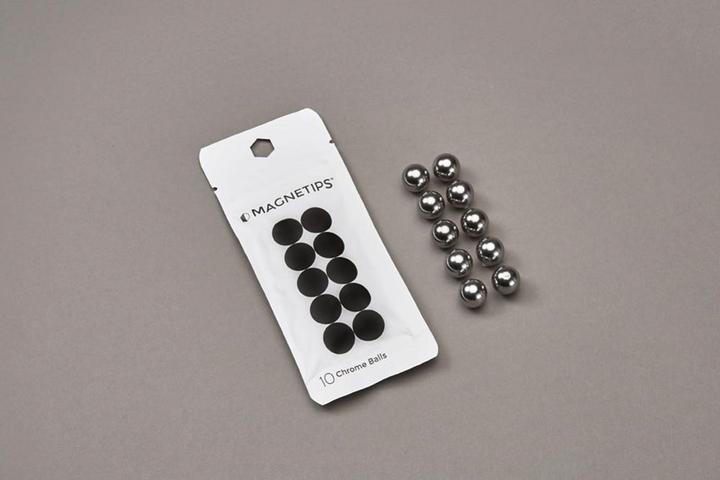 Actual product image Ila Magnetips Chrome Balls