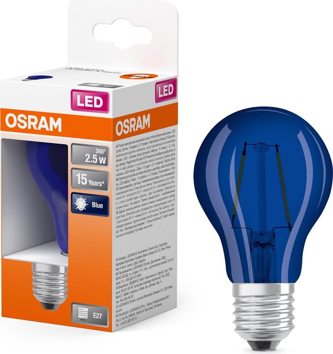 Produktbild Osram Led Star Décor Classic A (E27, 2.50 W, 10 lm, 1 x, F)