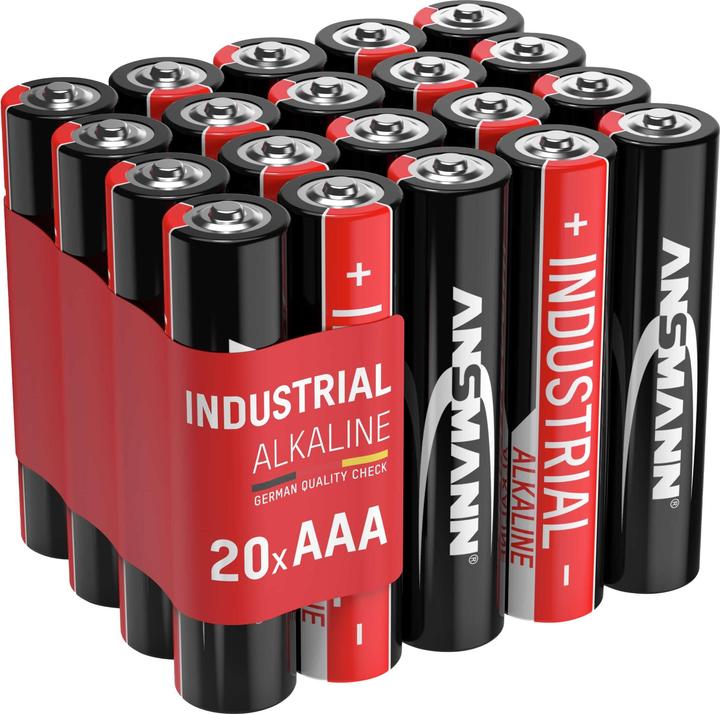 Immagine prodotto Ansmann alcali industriali (10 pz., AAA, 1200 mAh)