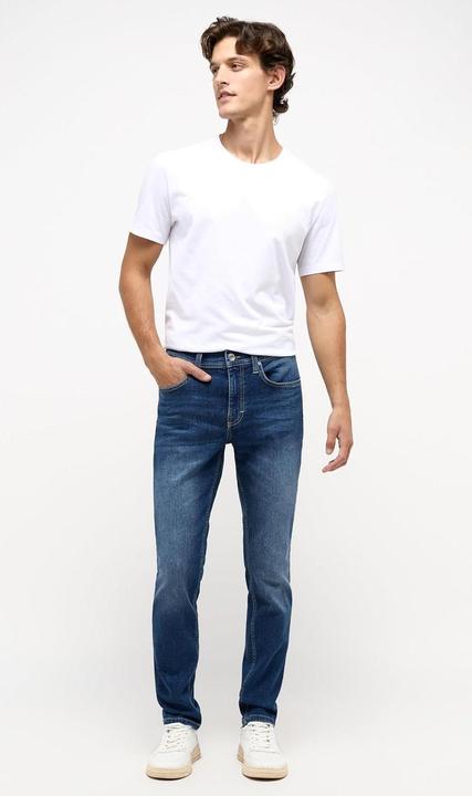 Actual product image Mustang Mid Rise Orlando Jeans Slim Fit Medium Blue Used (W30/L34)
