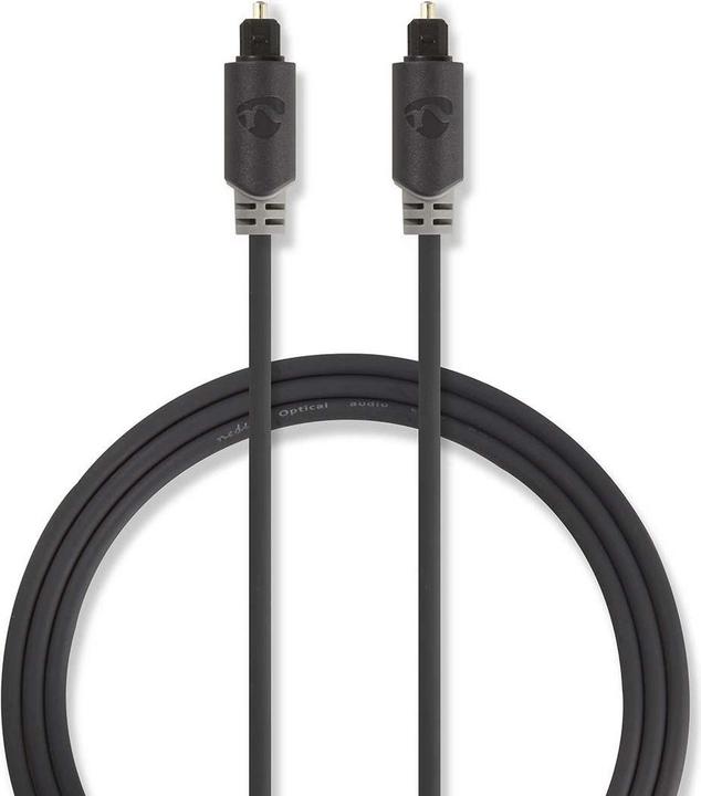 Produktbild Nedis Optisches Audiokabel TosLi nk männlich - TosLink männlich (2 m, TOSLINK)