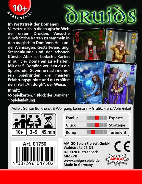 Actual product image Amigo Druids (German)