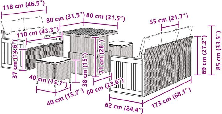 Image du produit vidaXL Charlee