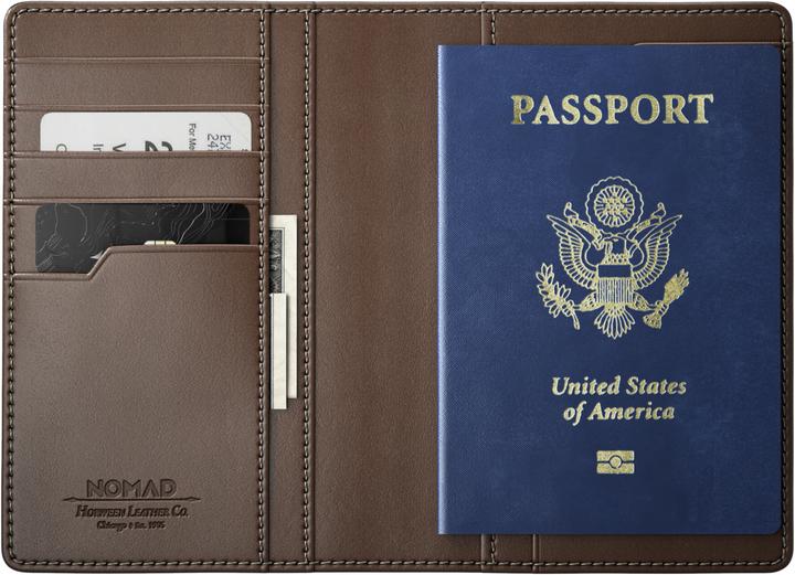 Actual product image Nomad Passport Wallet